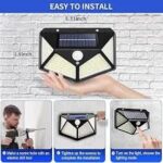 3pcs- Solar Wall Light